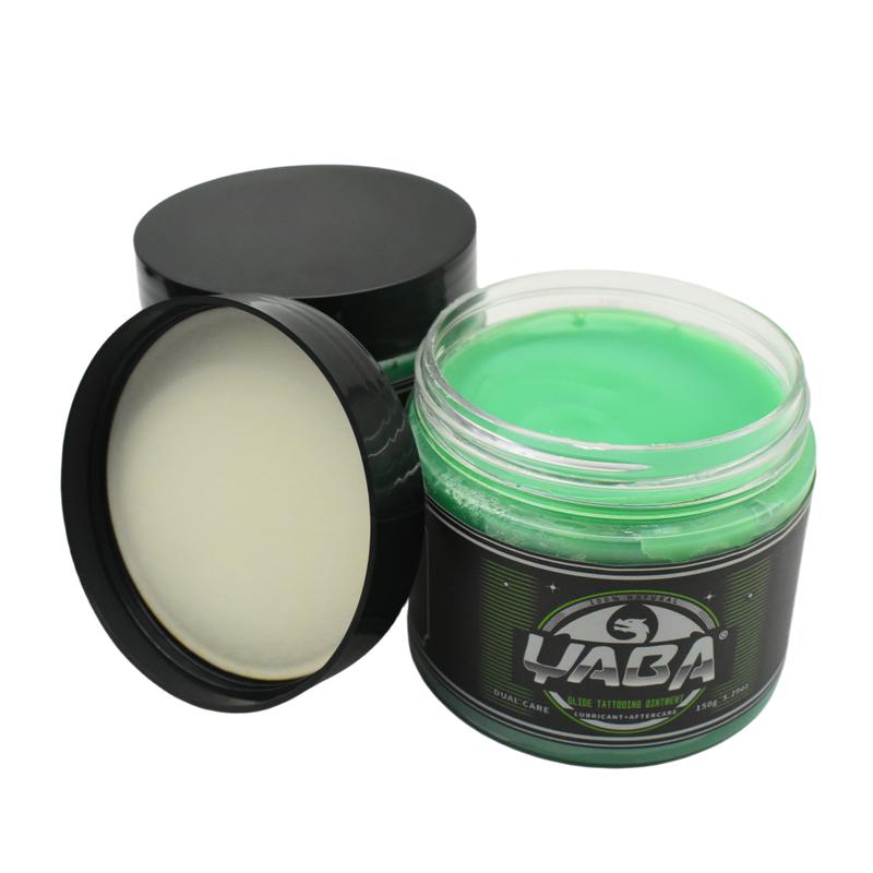 Yaba Green Tattoo Aftercare Ointment for Artists Natural Tattoo Aftercare Cream Lotion 150g/5.29OZ Vegan Cruelty-Free