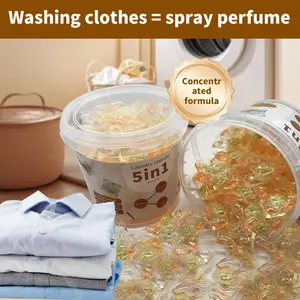 70/80 Sheets Lavender Scent Laundry Gel Beads, Concentrated Fragrance Powder, Long-Lasting Scent, Home Set, Liquid Form