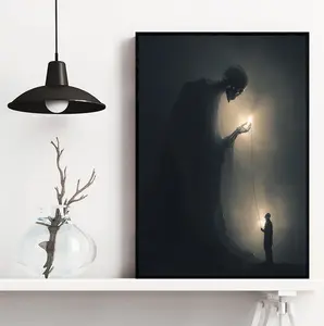 Gothic Grim Reaper Wall Art Spooky Horror Home Decor, Dark Academia Aesthetic Macabre Skeleton Creepy Gothic Halloween Art Printable