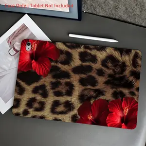 Case for ipad,A book-style tablet case Leaf Print Cover compatible with ipad 10th generation,for iPad Air(M2)/for iPad Pro(M4)/air4/5/6/pro10.5/2022/2021/2024/12.9/mini7/2019/,air m3/a16 2025, Tablet Protective Cover