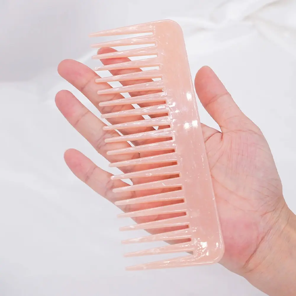 Marble Pattern Hair Brush, Marble Pattern Hair Brush, Hairdressing Comb, Portable Unique Anti-static Hair Styling Comb for Salon, Home, Barbershop, Men, Women, Hair Styling Tools