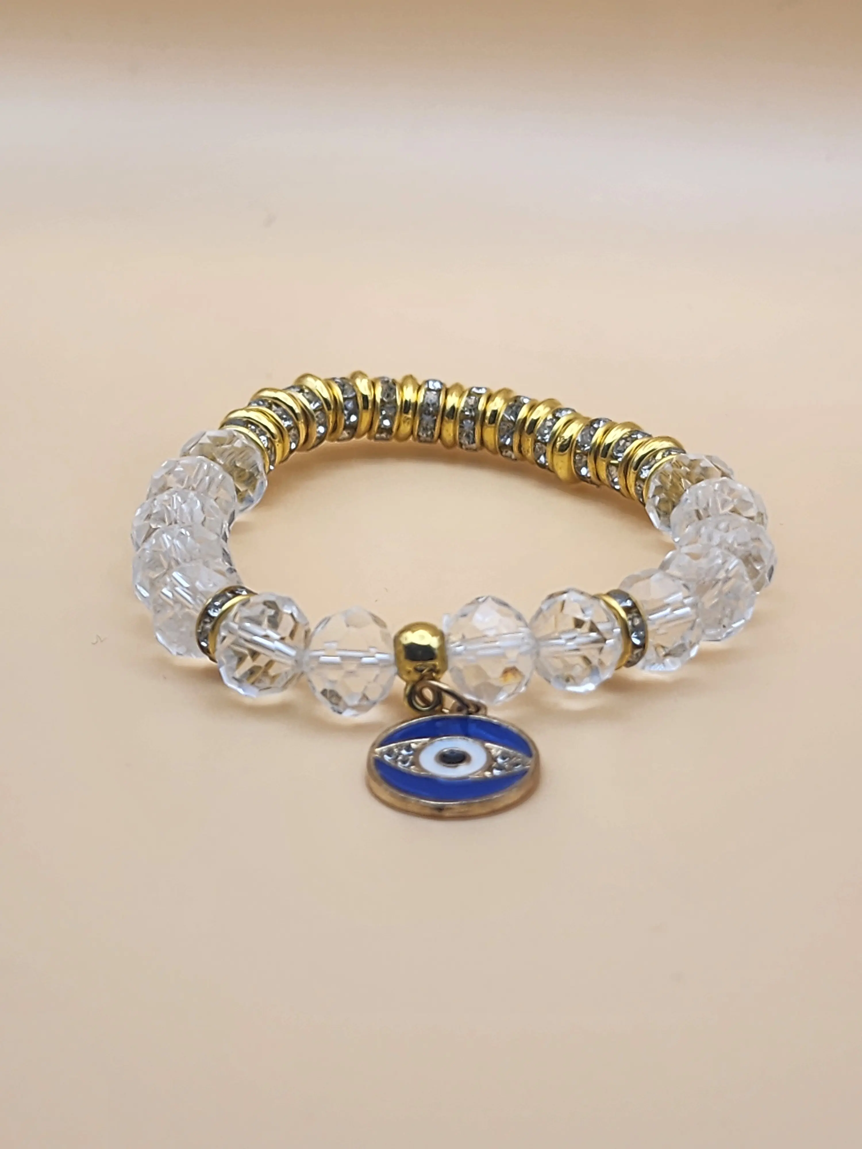 Third eye charm bracelet