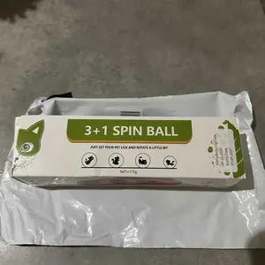 Catnip Toys Balls 4 Pcs, Extra Cat Energy Ball, Edible Kitten Silvervine Toys, Healthy Kitty Teeth Cleaning Dental Chew Toys, Cat Wall Treats Cat Stuf