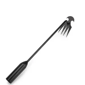 4 Teeths - Multifunctional Hand Weeder for Garden - Durable & Portable Garden Weeding Tool for Vegetable Gardening & Farm Planti - Durable Gardening Tools