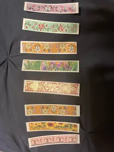 Menstrual Pad and Pamper Adhesive Strips - Double Sided, Thin & Reliable, Randomly Shipped Designs, Fun & Elegant gift for Women Comfort