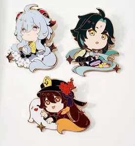 Genshin Impact Enamel Pins