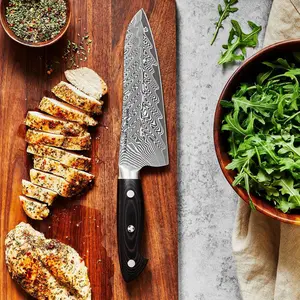 Kramer Euroline Damascus Collection 7-inch Santoku Knife
