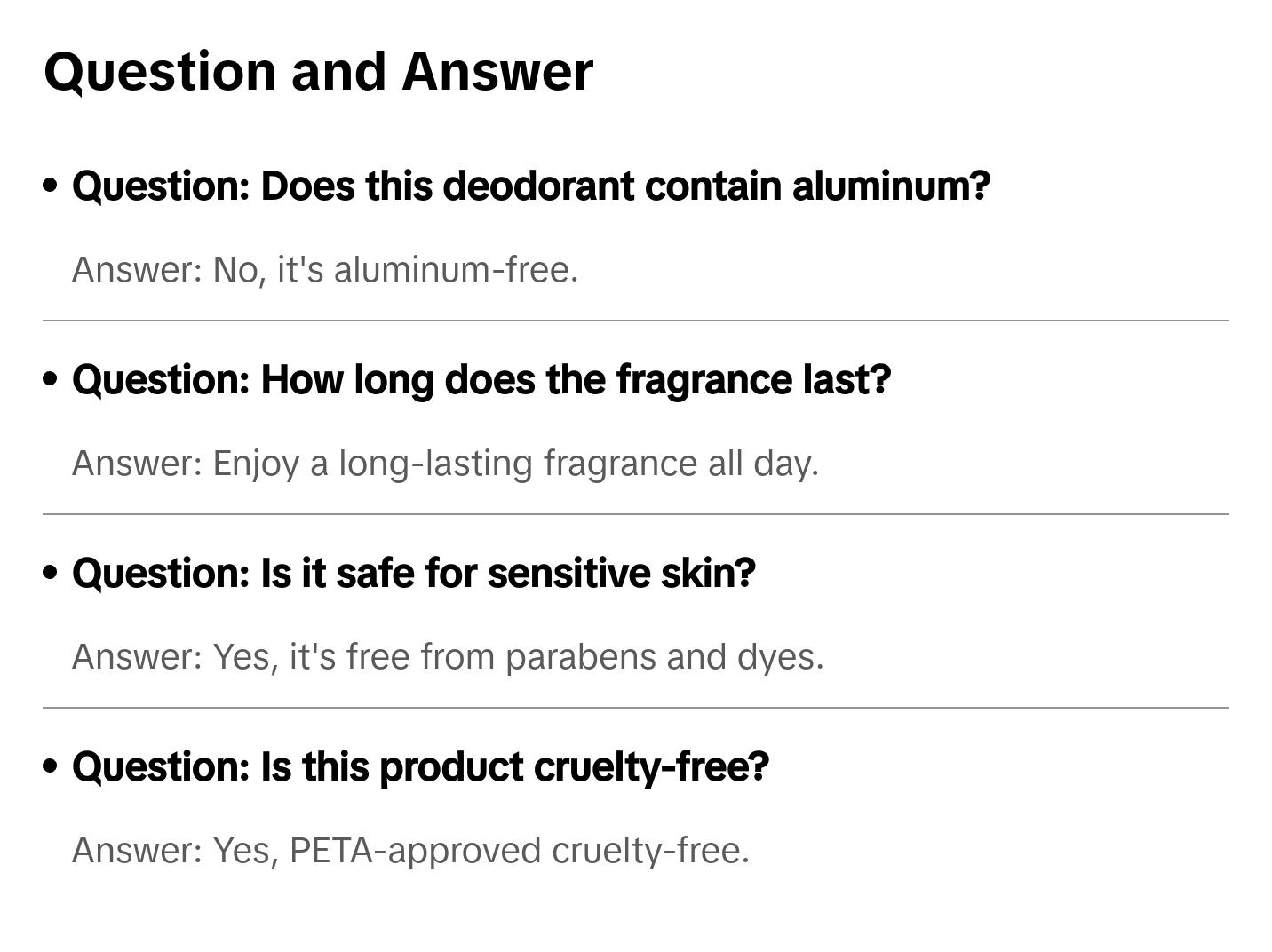 Coconut & Vanilla Aluminium Free Deodorant Sticks 2-Pack Springtok Body Care Fragrance Scent Comfort Scented Aroma Cosmetic