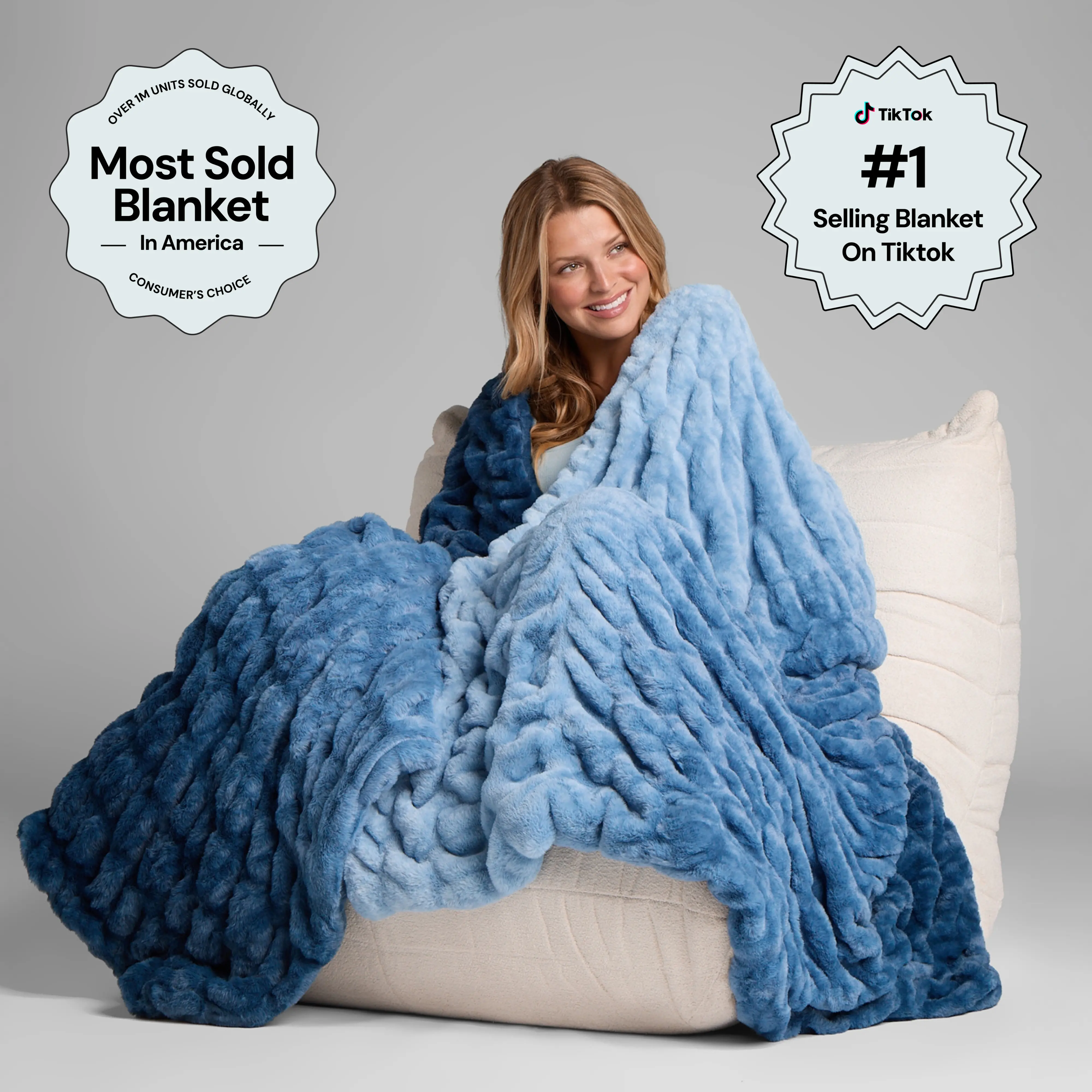 Comfrt | The Dreamer Blanket | Oversized, Cozy, Soft Warm Throw Comfrt | The Dreamer Blanket | Oversized, Cozy, Soft Warm Throw