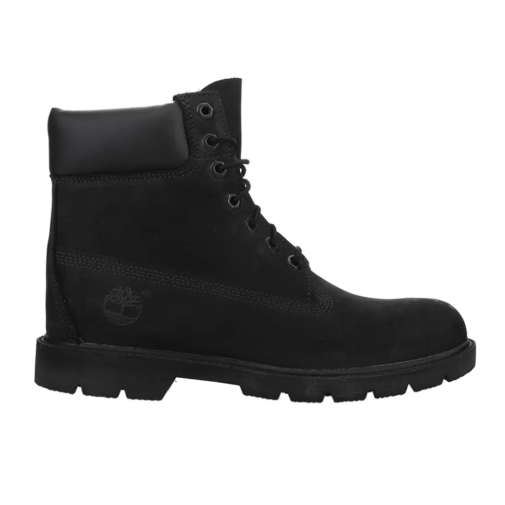 Timberland Mens Classic Waterproof Lace Up Casual Boots Ankle - Black Timberland Mens Classic Waterproof Lace Up Casual Boots Ankle - Black