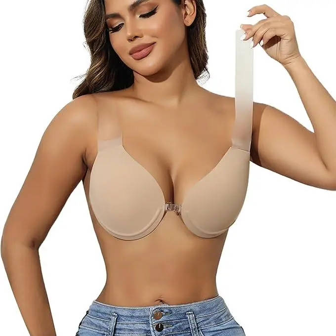 How to make your breasts look bigger in a strapless bra - TikTok Shop