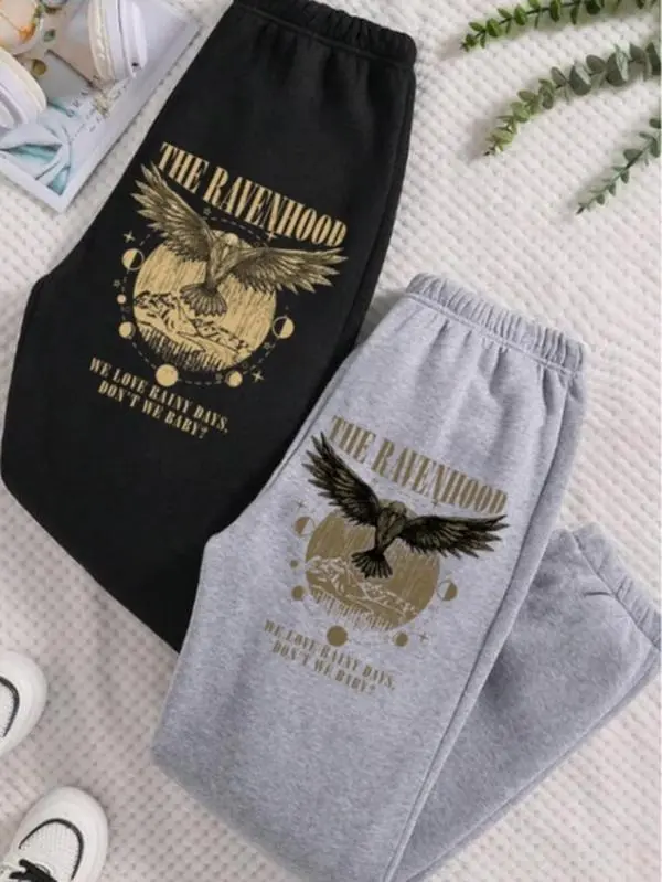 We Love Rainy Days, Dont We baby Sweatpants, Unisex Casual Trending Menswear, Women's Underwear, Best Christmas Gift For All, Unisex Cotton Graphic Casual Sweatpants