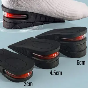 Height Boost Insoles for Men & Women – Invisible Heel Lift with Shock Absorption – Comfortable for Daily Wear & Special Events