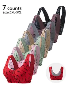 dailydrip  Plus Size Wireless Push-Up Bra Lingerie, Front Zipper Design, Backless Casual Style, All Seasons Comfortable Fit, Moderate Support  comfyessentials comfortablebras underwearinspo everydaybra  outfits  outfitinspo comfybra  dailywear pushupbra