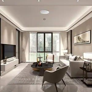 MyFunRound 2-Way In-Ceiling Speakers with 8-Inch Woofer & 1-Inch Tweeter for Home Theater Systems