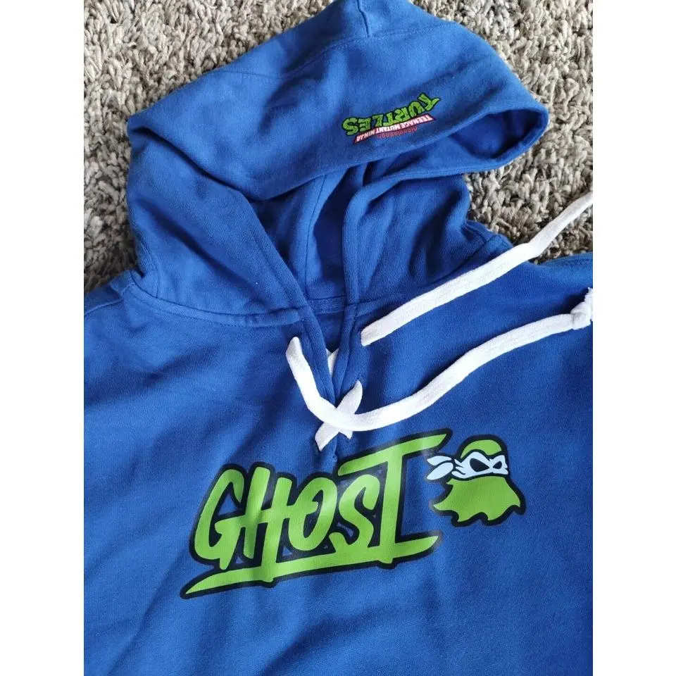 GhostLifestyle AUTHENTIC Leonardo TMNT Top Ninja Turtles SWEATSHIRT HOODIE