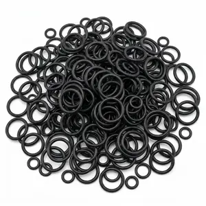 1000Pcs O-Ring Assortment Kit - Black Rubber Sealing Rings for Plumbing, Hydraulic & DIY Repair