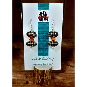 Navajo Pearl Stack Earrings