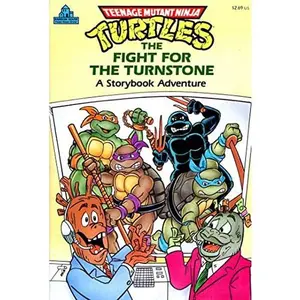 USED Book - Teenage Mutant Ninja Turtles F by Random House (Paperback) - english