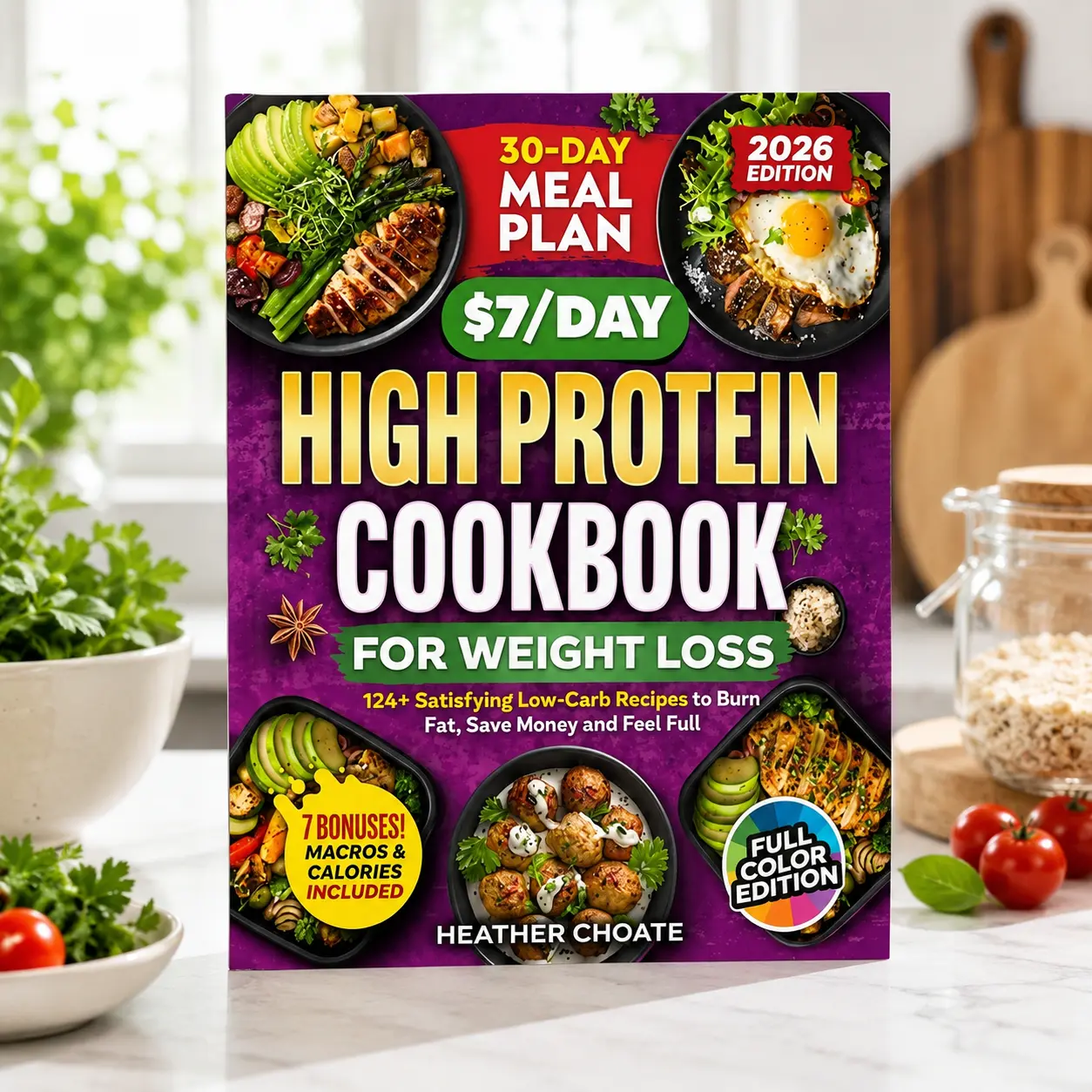 High Protein Recipe Book: Everyday Meals, Weekly Meal Planning Guide for Home Cooks (Lifestyle & Cooking Reference)