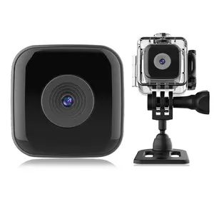 Magnetic Portable Action Camera, 30m Underwater HD Recording Action Camera with Waterproof Case & Night Vision, Outdoor Sports Camera