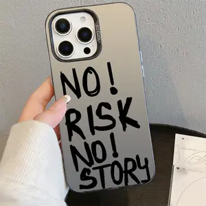 Motivational Quote Phone Case， Bold Typography Style for iPhone 17 16 15 14 13 12 11 Plus Pro Max.