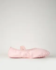 Kids PU Leather Ballet Shoes(split sole, no drawstring)