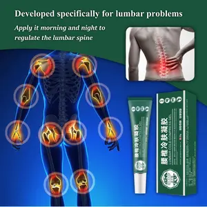 Lumber Spine Relief Gel - Cooling Compress for Back Pain Relief & Soothing Comfort - 20g & 20ml - Natural Ingredients - Alcohol Free - Unisex