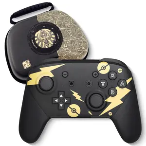 Switch Pro Controller, Wireless Switch Controllers with Carrying Storage Case, Upgraded Gamepad Switch Remote Replacement for Switch Controller Support NFC/Dual Vibration/Screenshot/Wake-up Function