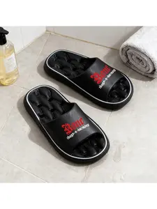 1pc, Bone Thugs - N - Harmony Slippers, Comfortable Casual Slides - Slip-On Design Indoor/Outdoor Universal, Suitable for Gym/Beach/Home, 4-Season Stylish Multi-Functional, Lightweight Durable