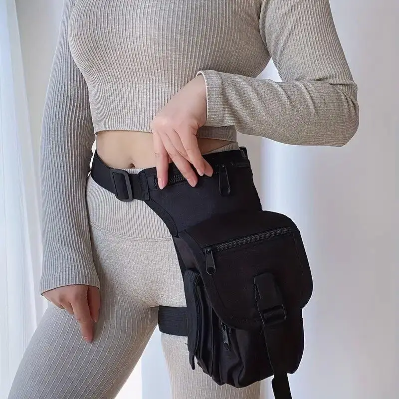 Multifunctional Thigh Bag, Outdoor Sports Thigh Bag for Men and Women, Versatile Thigh Bag for Outdoor Activities, Motorcycle Riding, Hiking, Workout