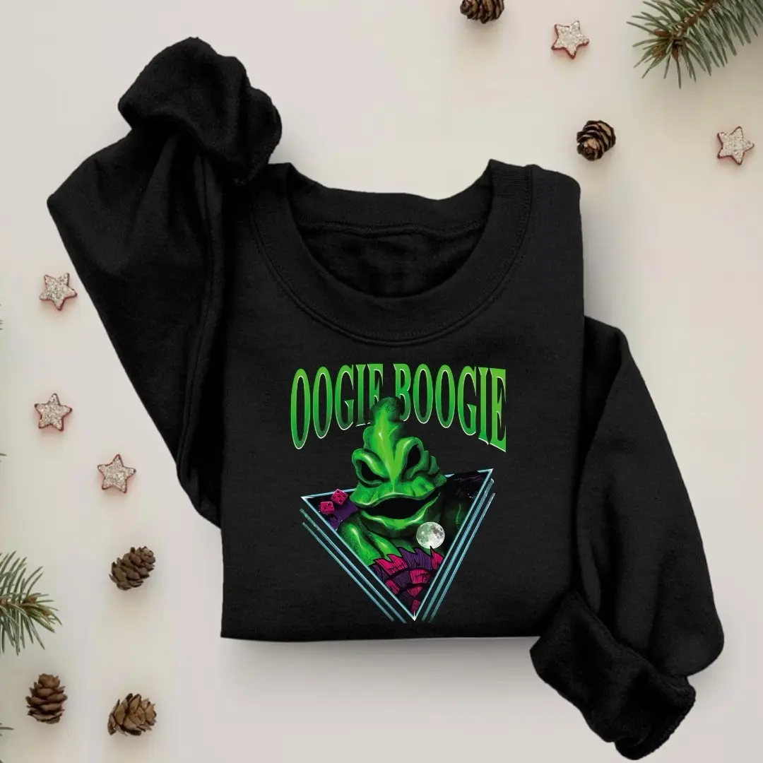 Oogie boogie Halloween Disneyland Crewneck sweater