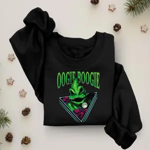 Oogie boogie Halloween Disneyland Crewneck sweater