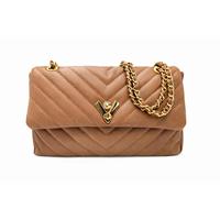 Valentino Orlandi Angel Crossbody Bag - Dark Brown