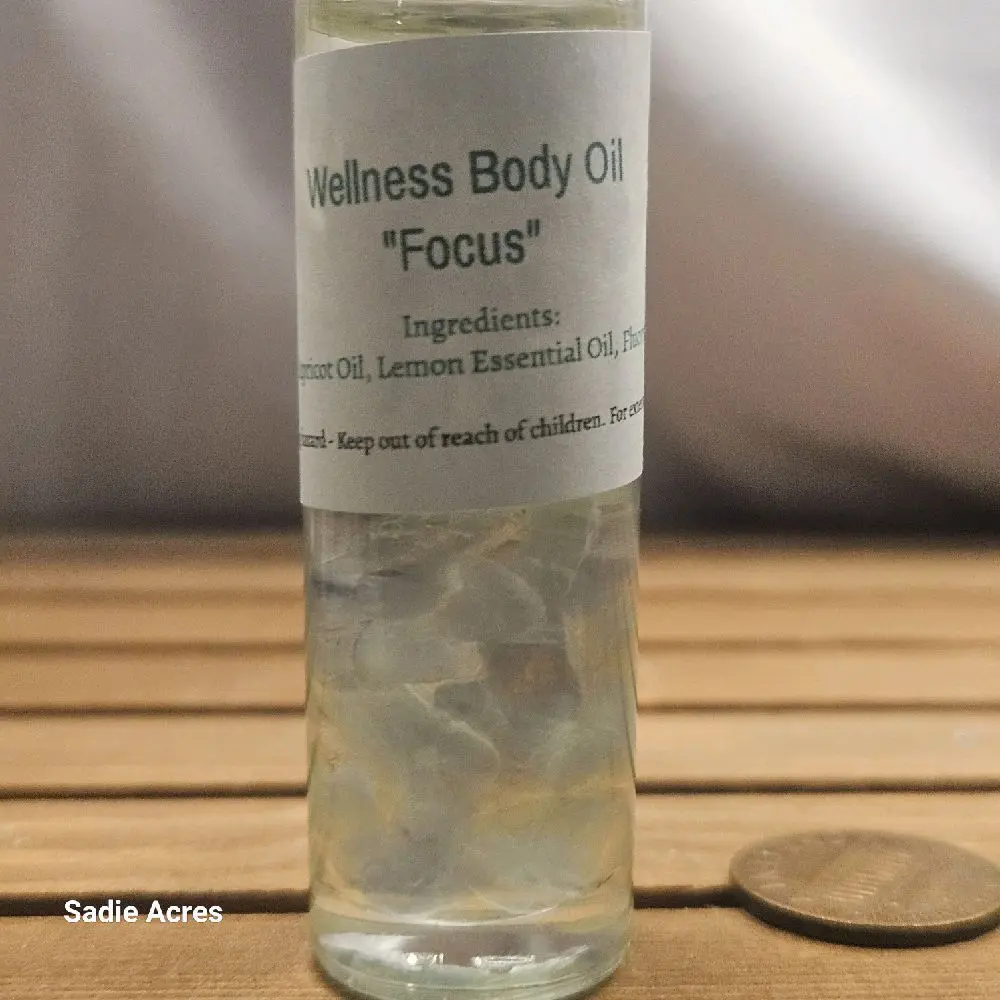 Sadie Acres Body Oil- Focus