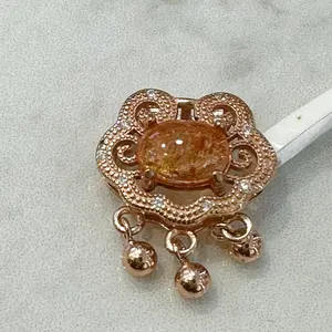 [Sunstone Jewelry] Natural gems and semi-precious stones s925 sterling silver pendant birthstone birthday gift