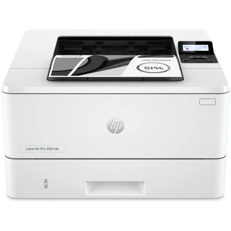 HP LaserJet Pro 4001dn Desktop Wired Laser Printer Monochrome 2Z600F#BGJ