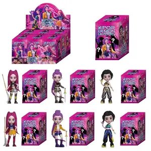 Anime Kpop Devil Hunter Blind Box Disassembly Fun Blind Bag Small statue Peripheral model Desktop Blind box decoration gift