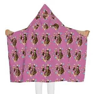 Masha and the Bear Youth Hooded Towel