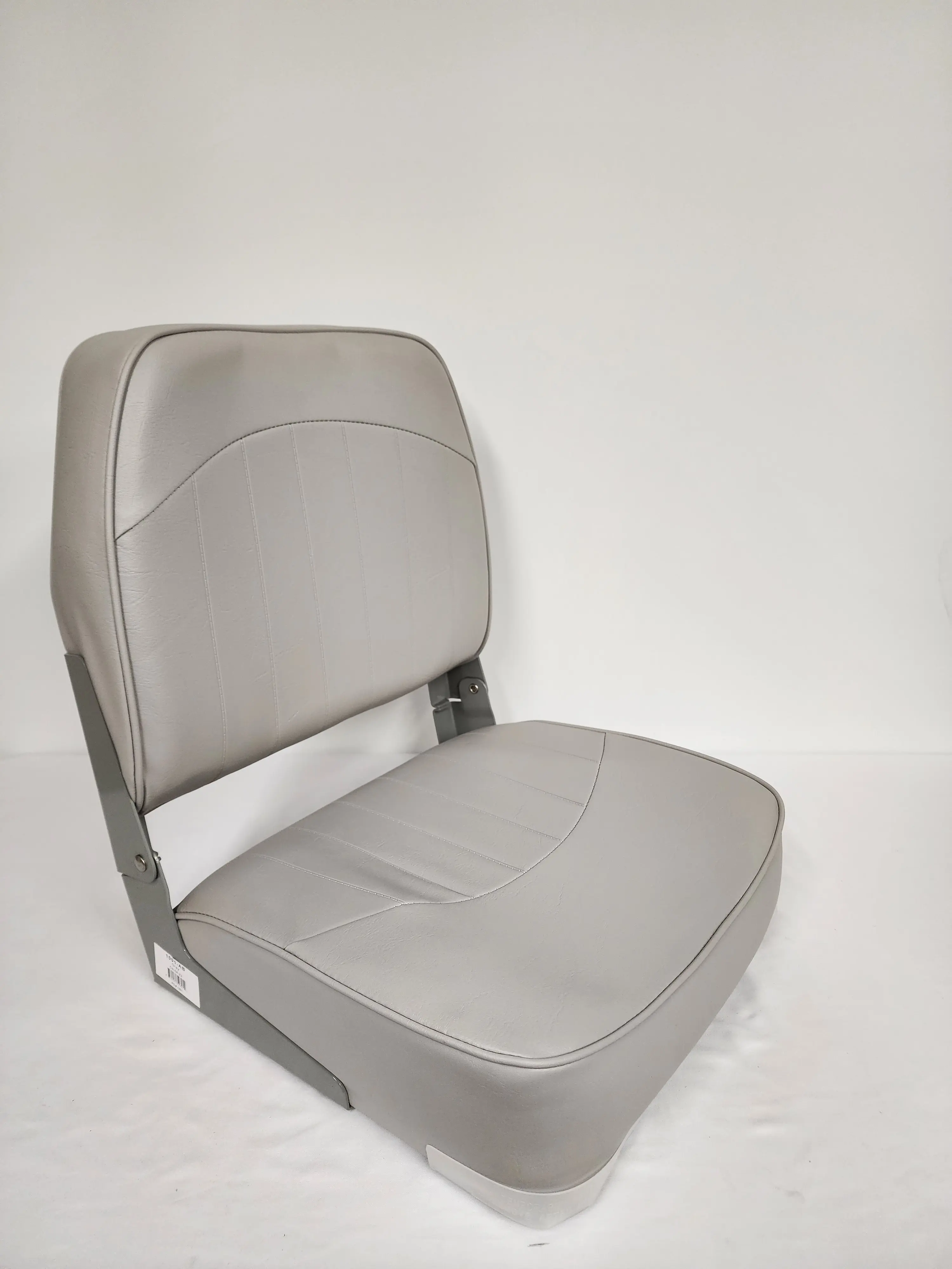 Boat Seat Fold Down Low Back Grey 1001-AB by Horizon Manufacturing