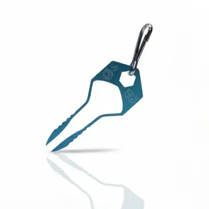 Tweezkey: Key Shaped High Carbon Steel Tweezer Tool Tweezkey: Key Shaped High Carbon Steel Tweezer Tool