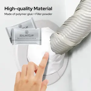 10Count Sealant Mastic,Quick Mending Mud,Repair Wall Holes,for Drain Connection,Wall Hole,Air Conditioning Hole Waterproof Seal Putty,High Quality