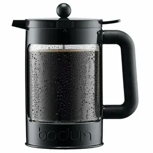 Bodum Bean Cold Brew Press and Iced Coffee Maker, 51 Ounce, Black