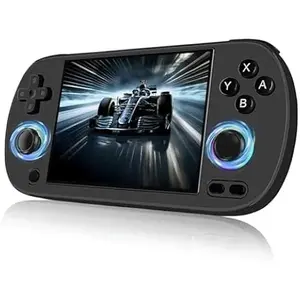 Smart Pro Handheld Retro Game Console, 4.96” IPS Display, Dual Joysticks, Bluetooth, USB-C Charging, 8GB eMMC, White