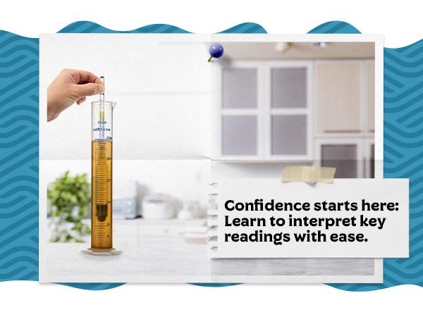 Complete Hydrometer Test Kit with Plastic Test Jar Complete Hydrometer Test Kit with Plastic Test Jar