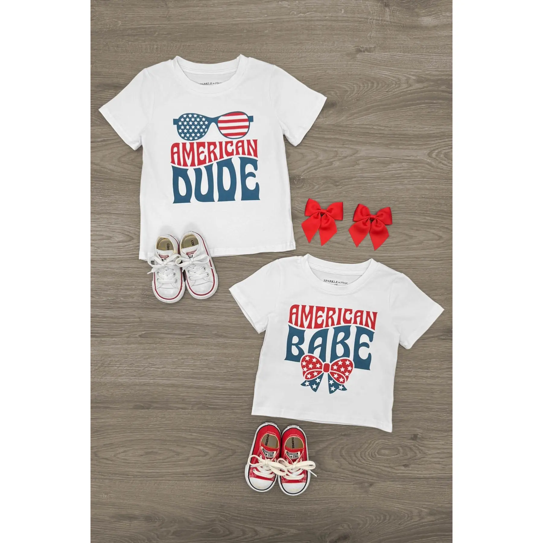 "American Babe & Dude" Top - Boy Or Girl!