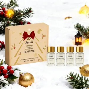 Christmas Joy Fragrance Gift Box, Perfume, Beautiful Packaging, Multiple Scent Combinations, Holiday Gift, Warm Festive Season, Ideal Daily Use