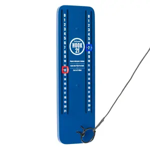 GoSports Hook 21 Ceiling Mount Ring Swing Game - Blue