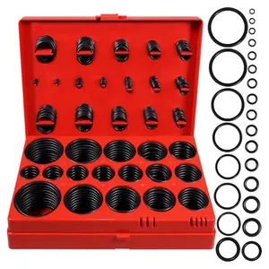 419 PCS Universal Metric O-Ring Kit，32 Sizes Buna-N 70A Rubber O Ring Assortment Set for Various Car Auto Faucet Plumbing Pressure Washer Air or Gas Sealing Repair Resist Oil and Heat