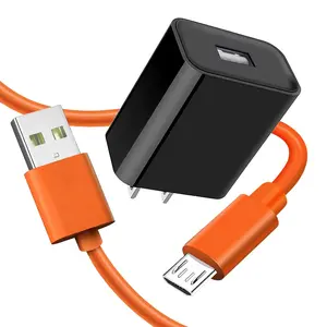 Wall Charger   Power Cord Wire for Ring keypad 2nd gen,Ring Video Doorbell 2/3/3 Plus/4, Doorbell Pro/Plus and Camera  & More Replacement  Power Cord (3.3ft Orange)